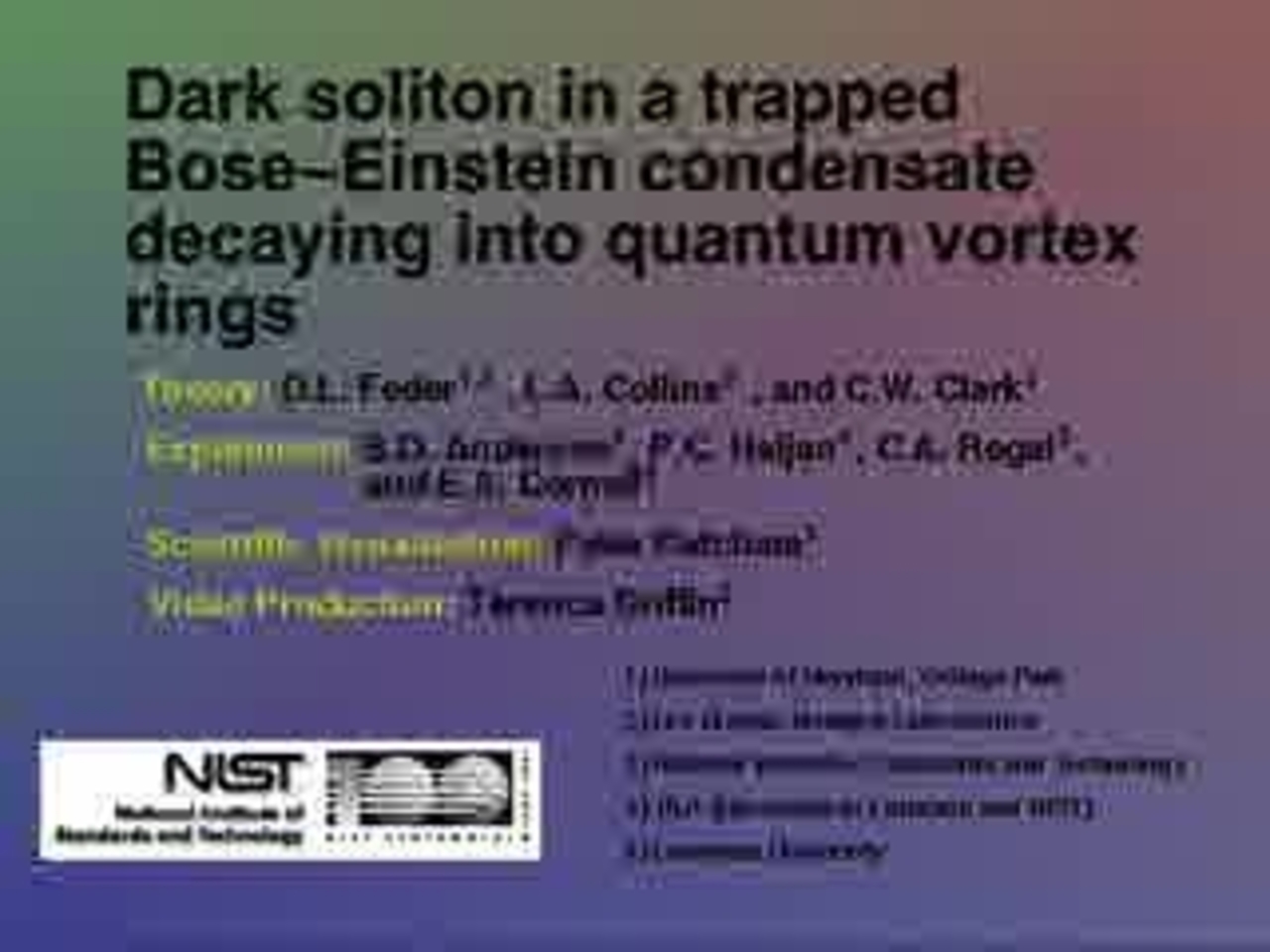 Decay of Dark Solitons in a Bose-Einstein Condensate into Vortex Rings