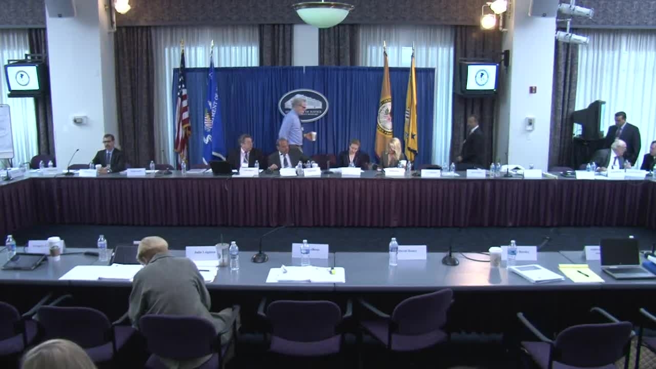National Commission on Forensic Science Meeting Part 4