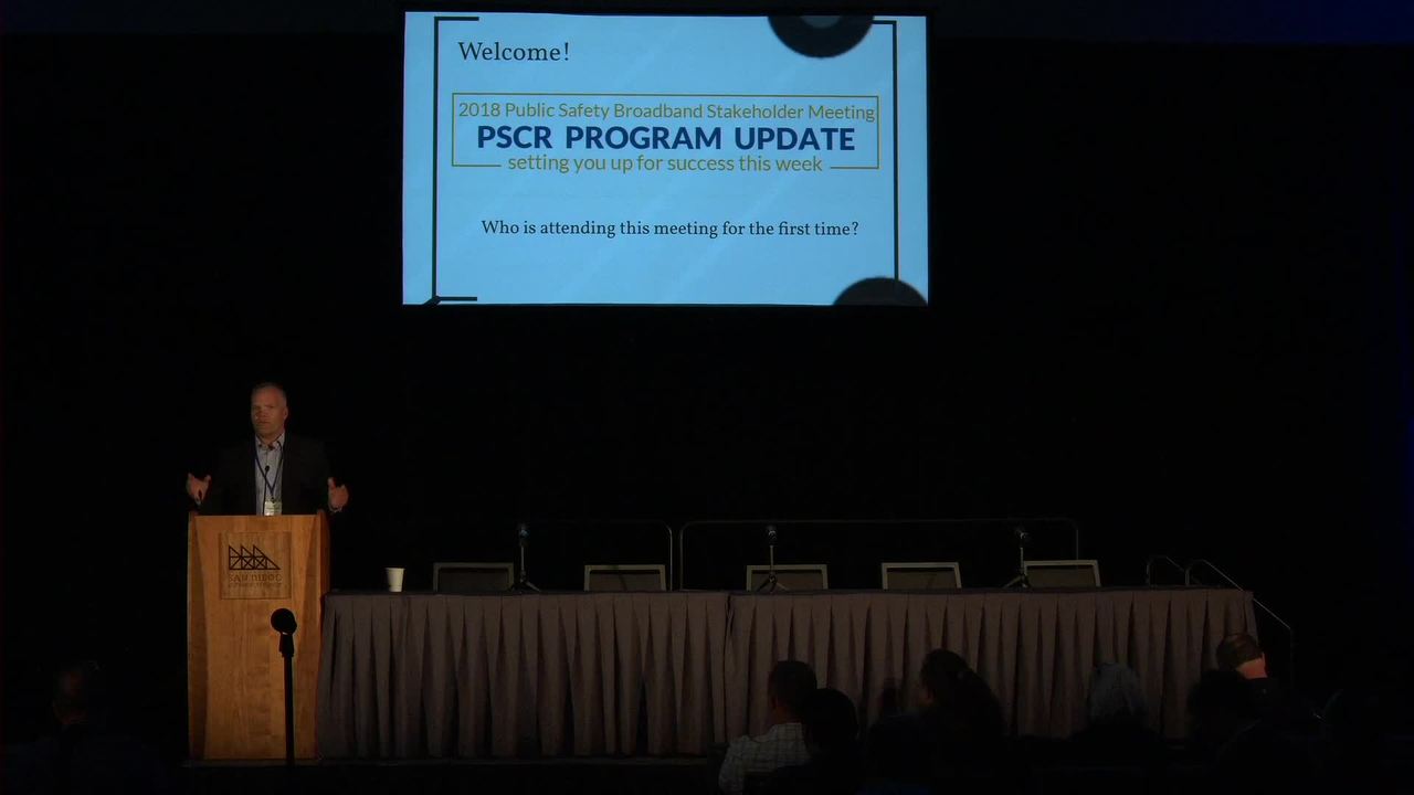 PSCR Stakeholder Meeting PSCR Program Overview