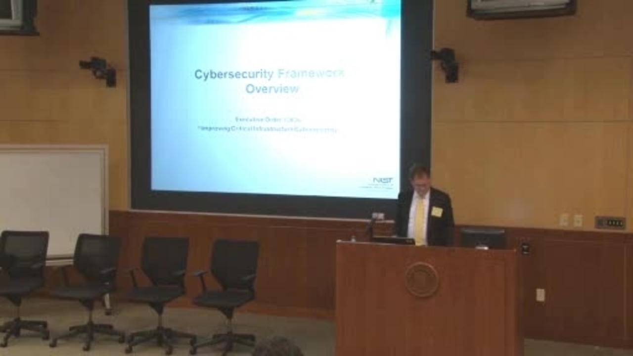 September 2013 Cybersecurity Framework workshop