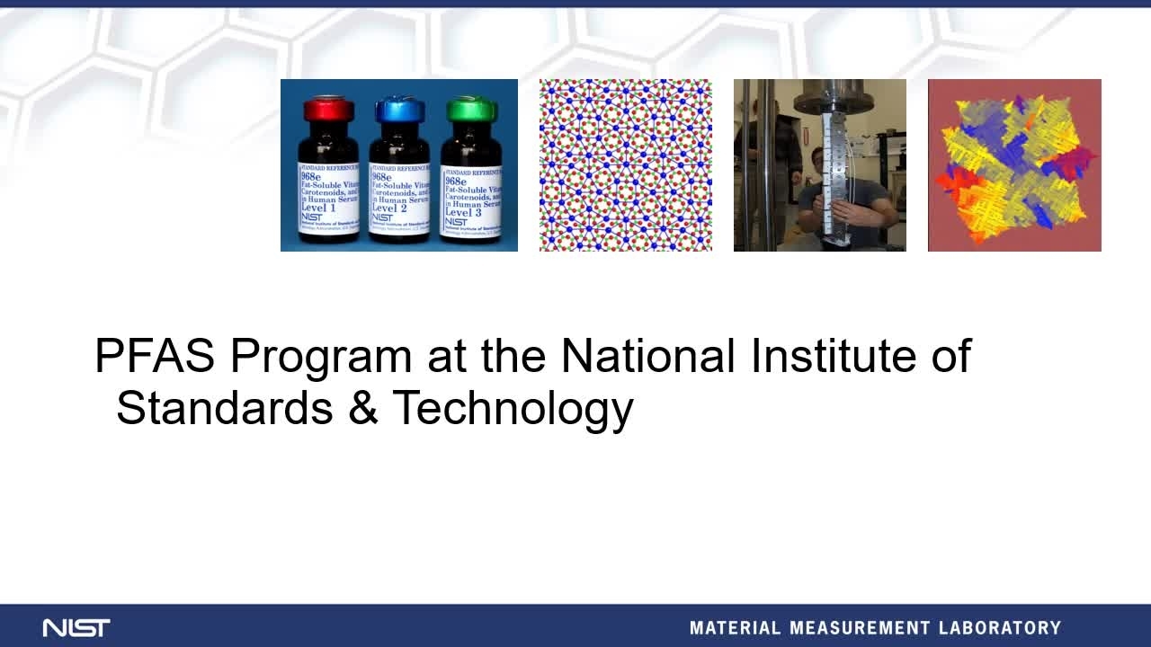 NIST-PFAS Program Overview