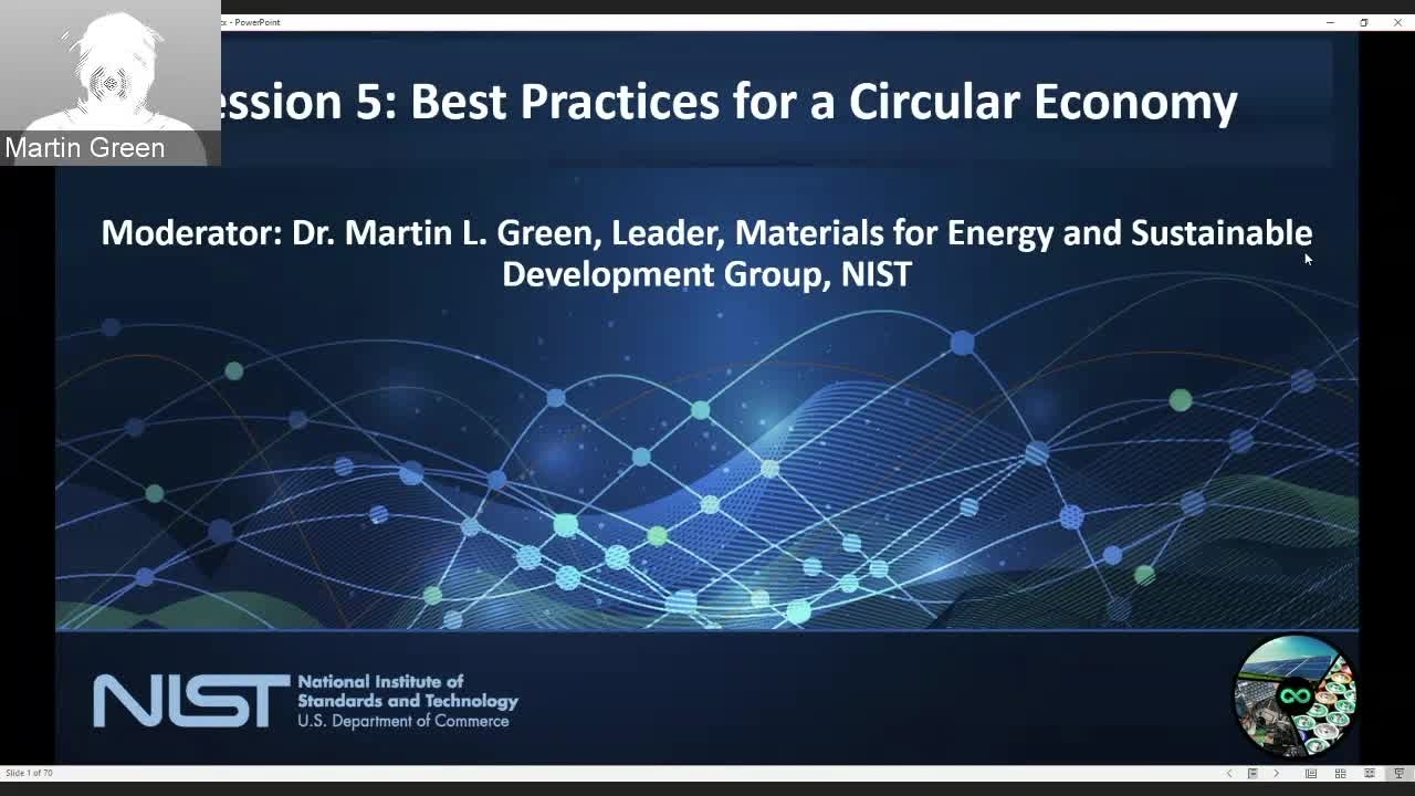 Circular Economy Day 2 Session 5, Best Practices for a Circular Economy
