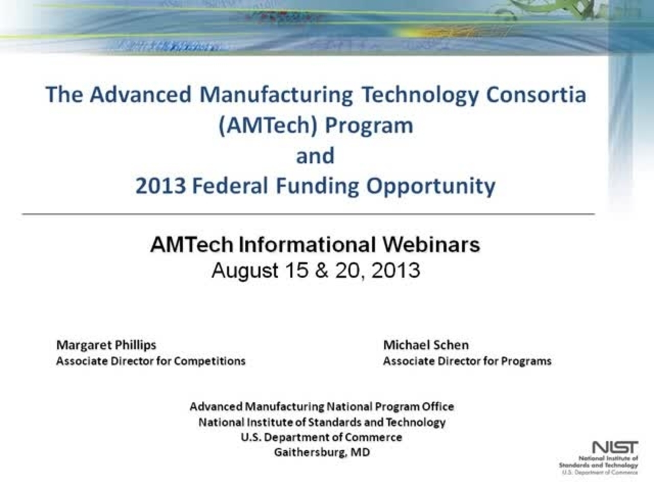 AMTech Industry Webinar 8.20