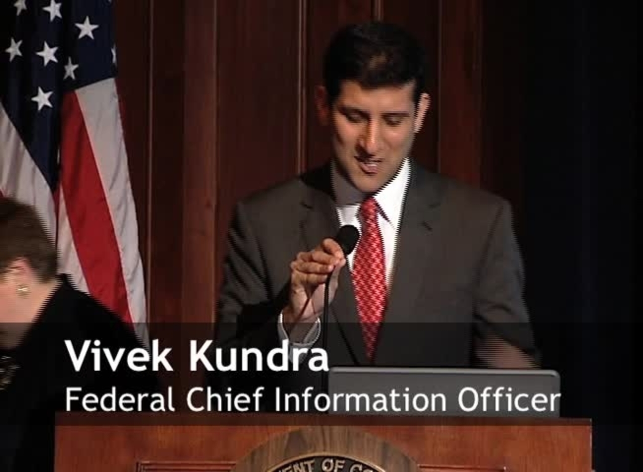 Vivek Kundra Keynote at the Cloud Computing Forum & Workshop