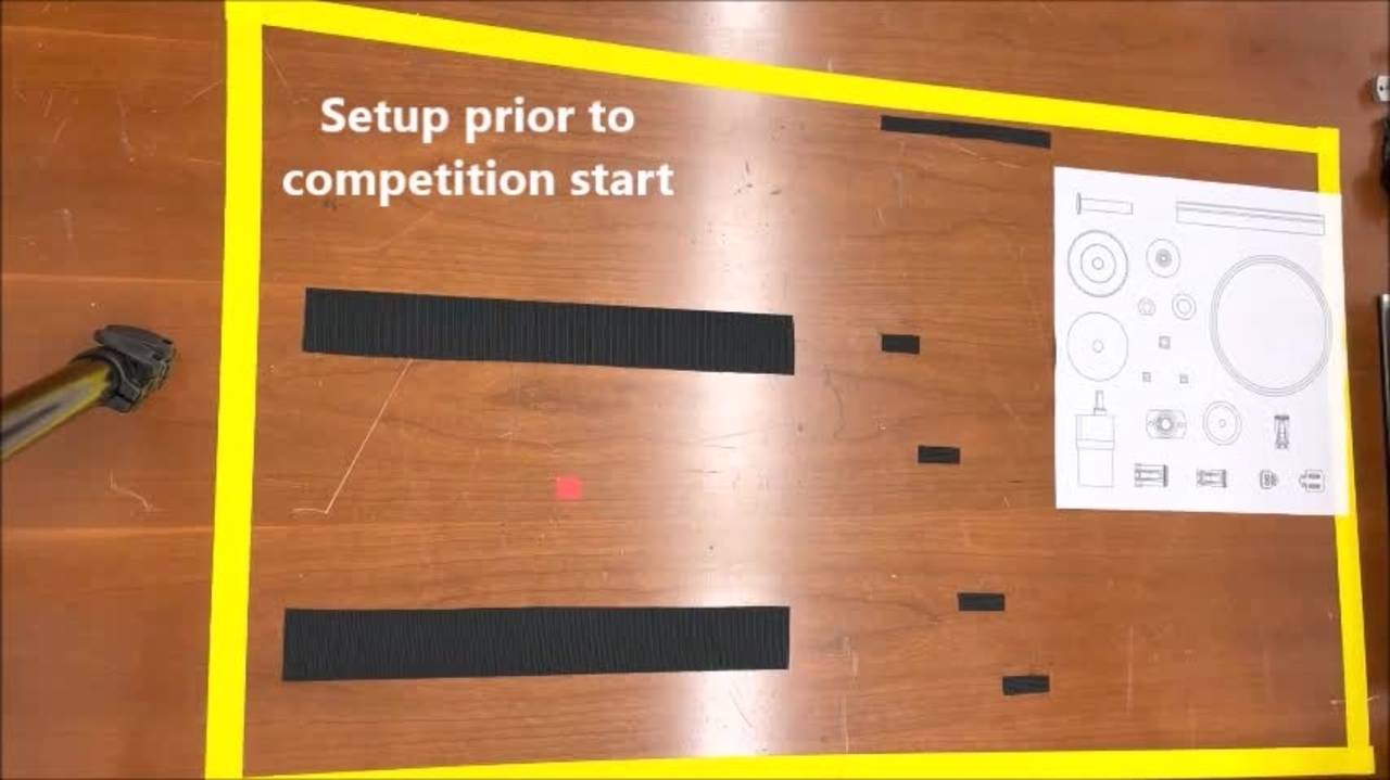 Assembly demonstration of the IROS 2021 Robotic Grasping and Manipulation Competition: Manufacturing Track task board