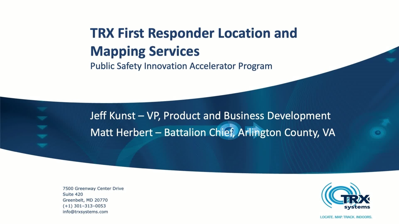 First Responder 3D Mapping_TRX