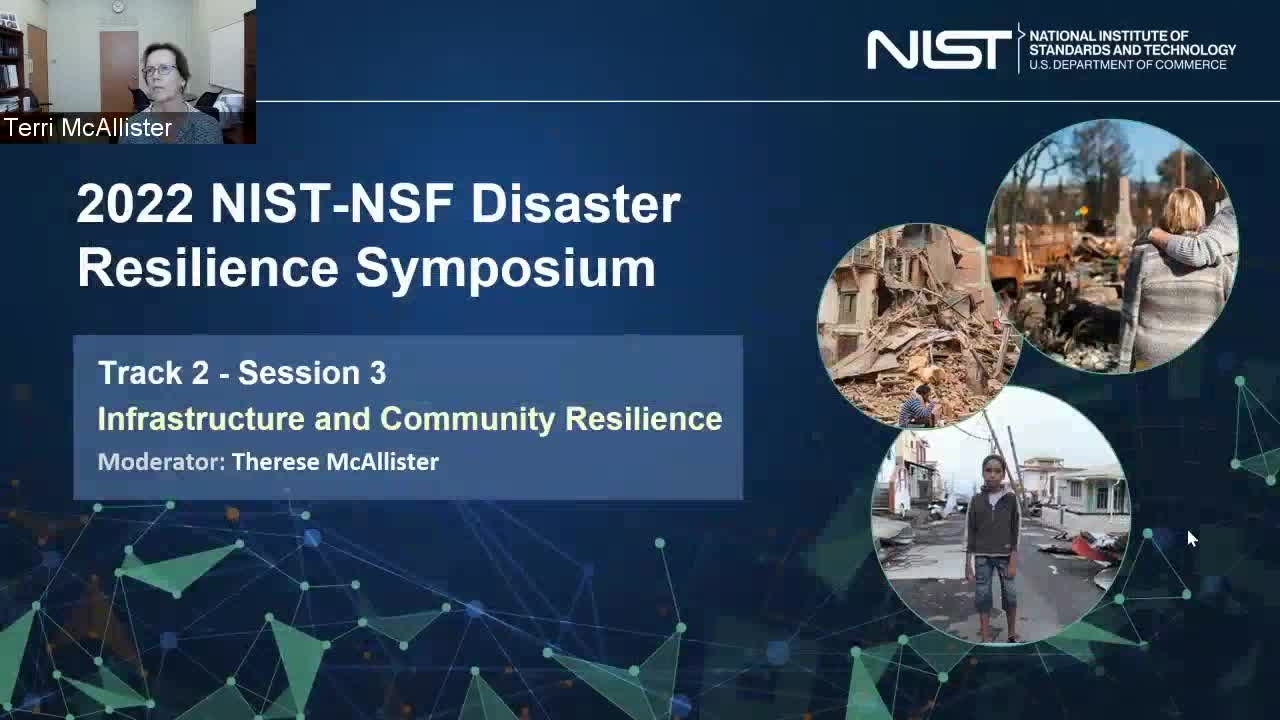 Day 2 Infrastructure and Community Resilience - Session 3