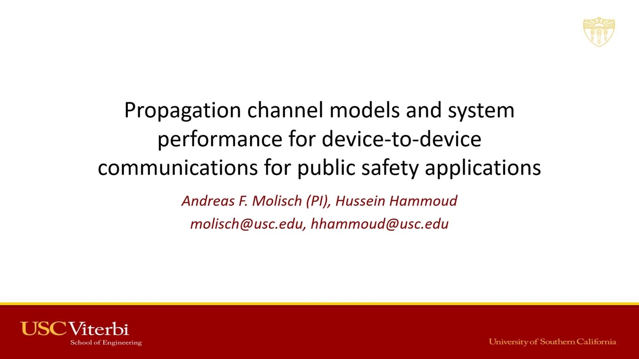 PSCR 2022_University of Southern California_On-Demand