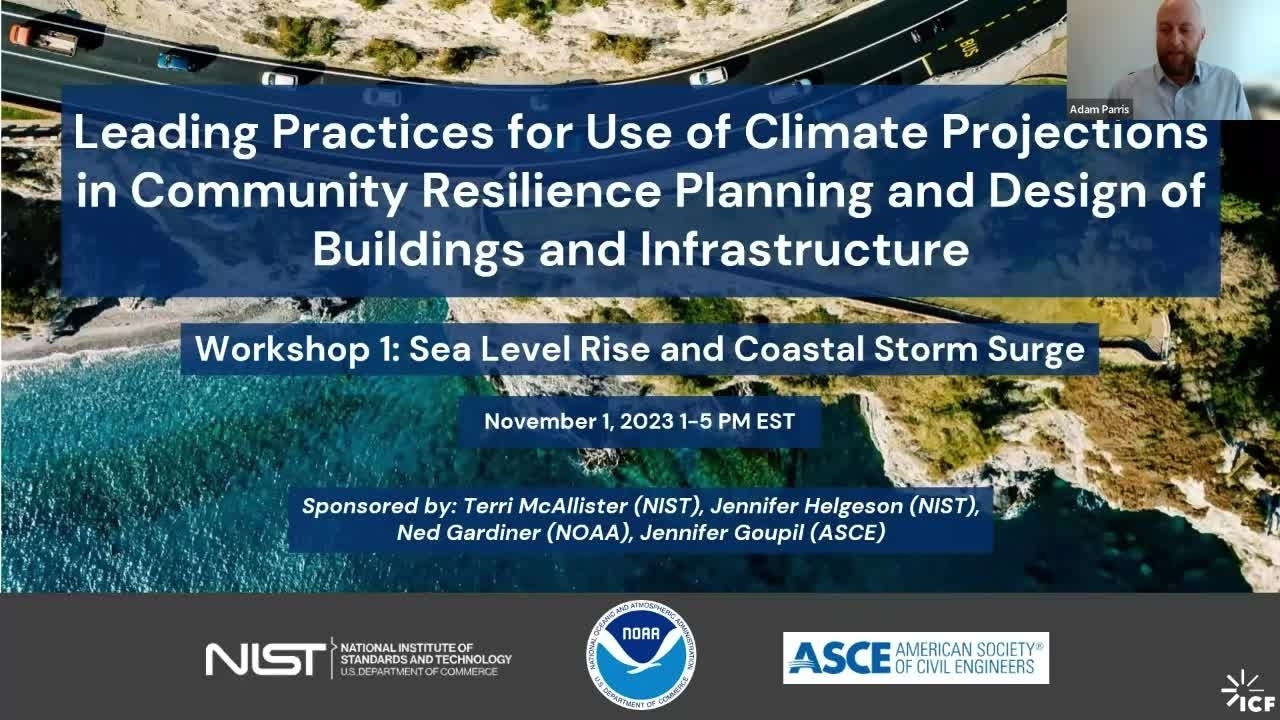 Introduction (Workshop 1: Sea Level Rise and Coastal Storm Surge)