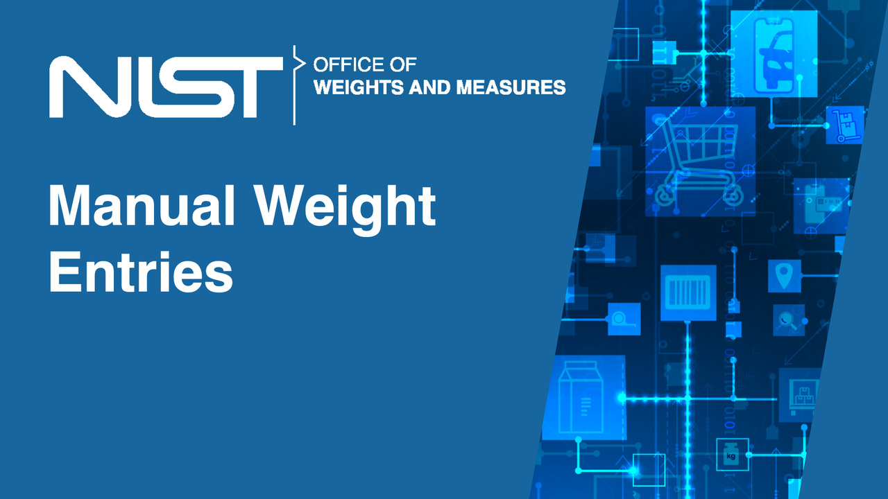 OWM Info Hours: Manual Weight Entries