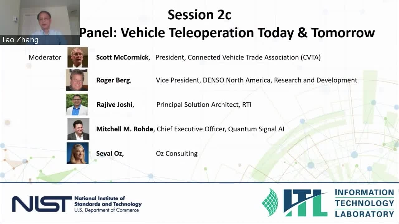 Vehicle Teleoperation Forum Panel 2c
