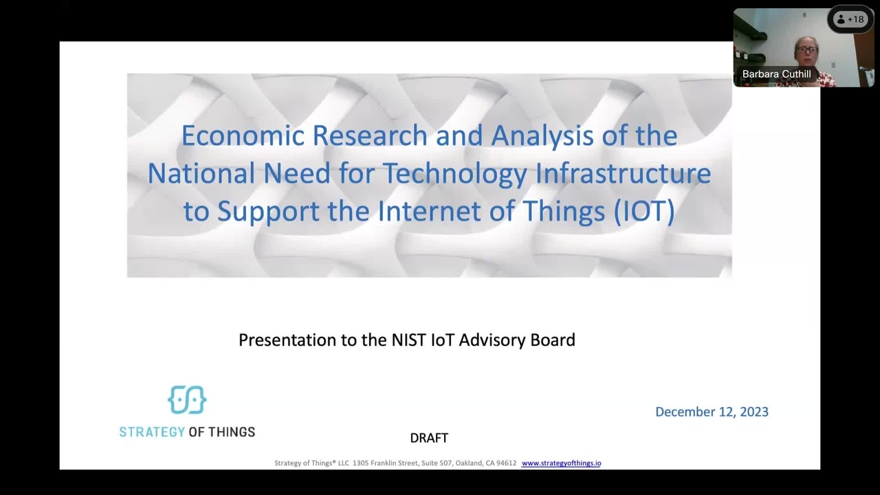 9th IoT Advisory Board Meeting: Day 1