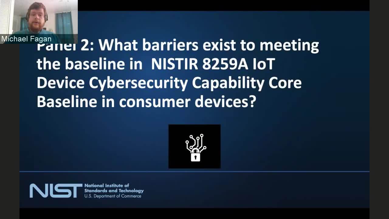 Part 2 Workshop on Cybersecurity and Privacy Risks in Consumer Home IoT Products