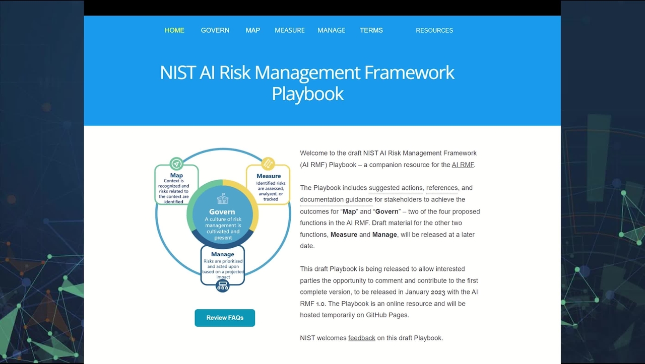 AI Risk Management Framework Playbook