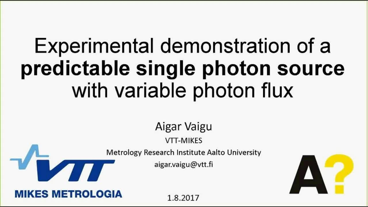 Aigar Vaigu - Metrology II