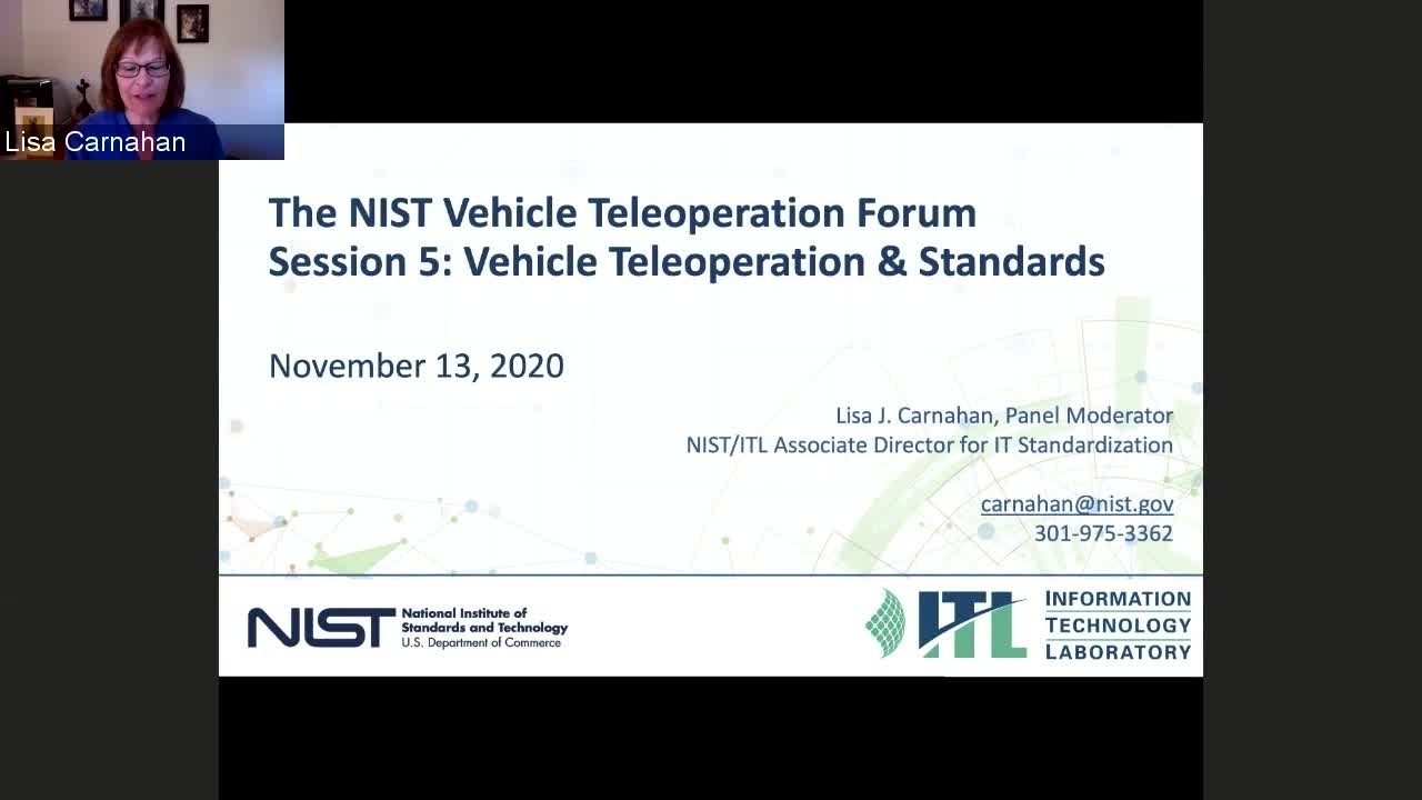 Vehicle Teleoperation and Standards