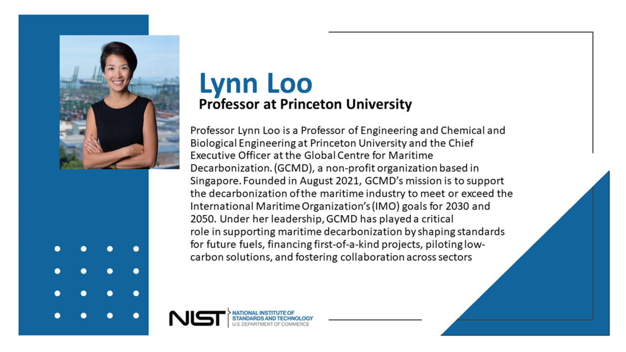 NIST Colloquium Series: (Prof. Lynn Loo)