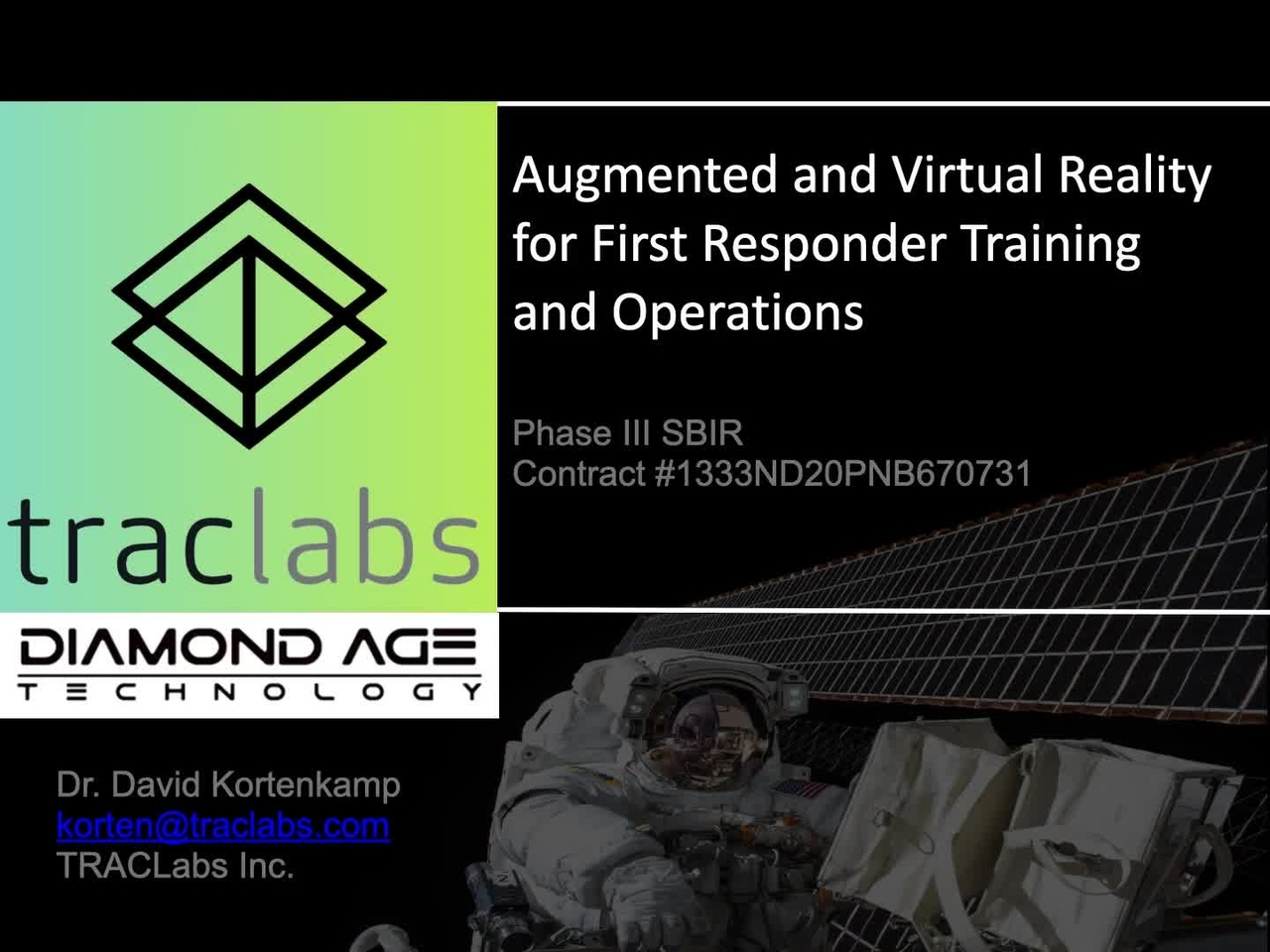 PSCR 2022_AR and VR for First Reponder Training_On-Demand