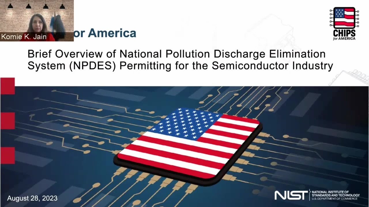 Brief Overview of National Pollution Discharge Elimination System (NPDES) Permitting for the Semiconductor Industry
