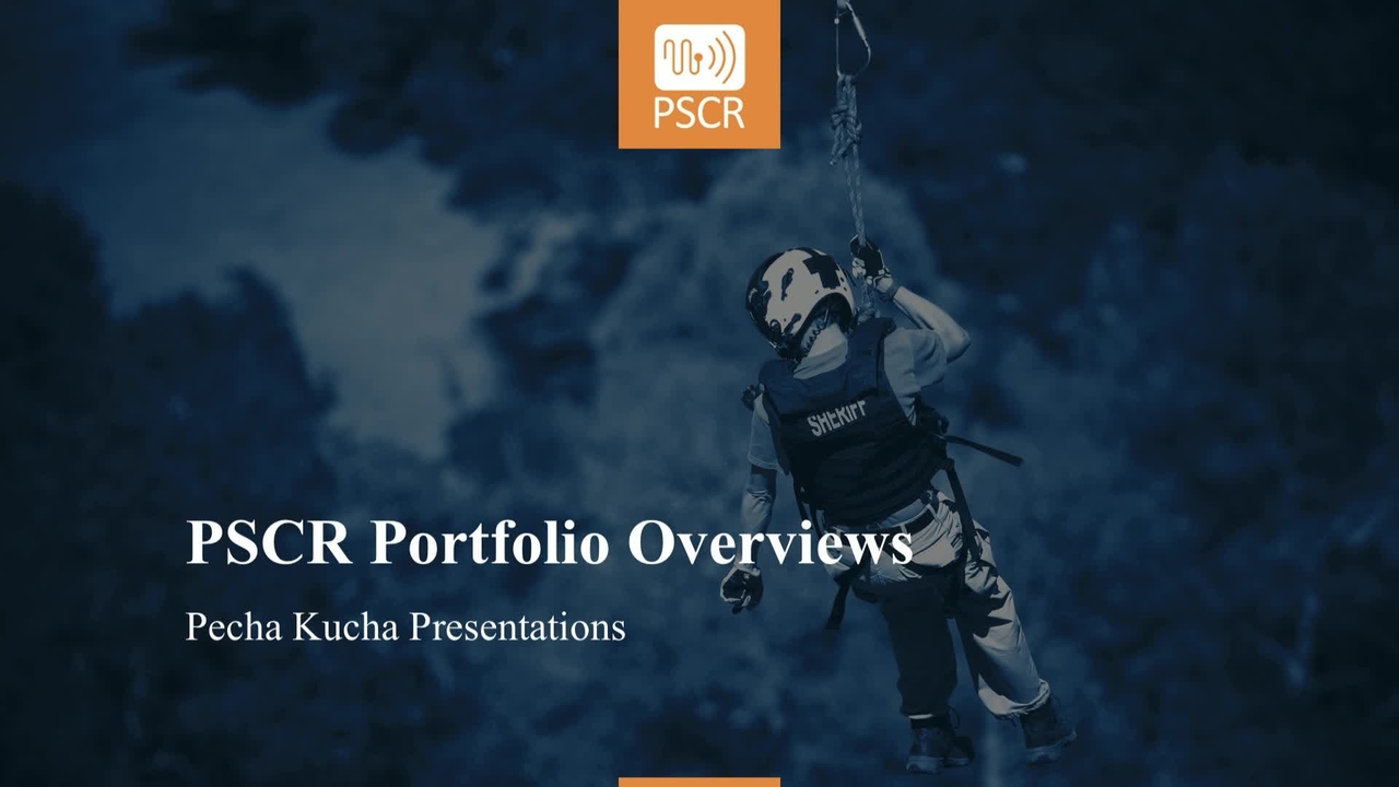 Pecha Kucha PSCR Portfolio Overviews