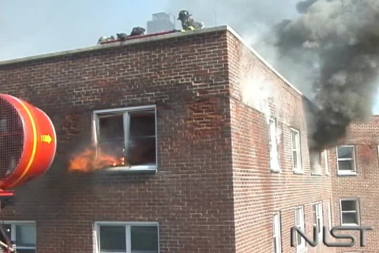 Governors Island: Floor 7, Apt. K - Impact of Wind Control Device Deployment (00:58) No audio.