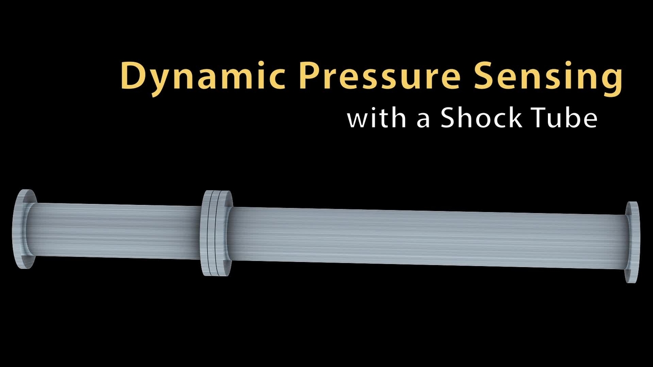 Dynamic Pressure Sensing with a Shock Tube