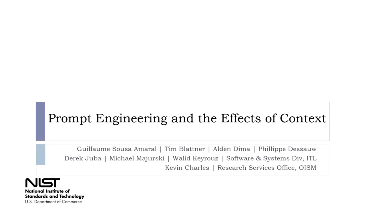 Prompt Engineering and the Effects of Context for LLM