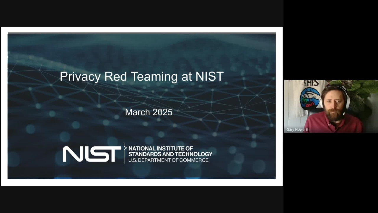 NIST 2025 Privacy Red Teaming Introduction