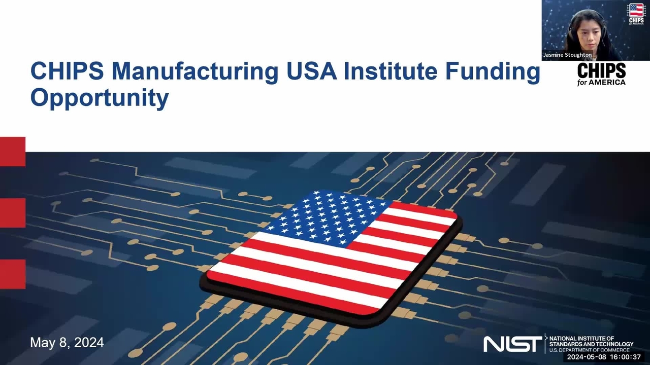 CHIPS Manufacturing USA Institute Funding Opportunity