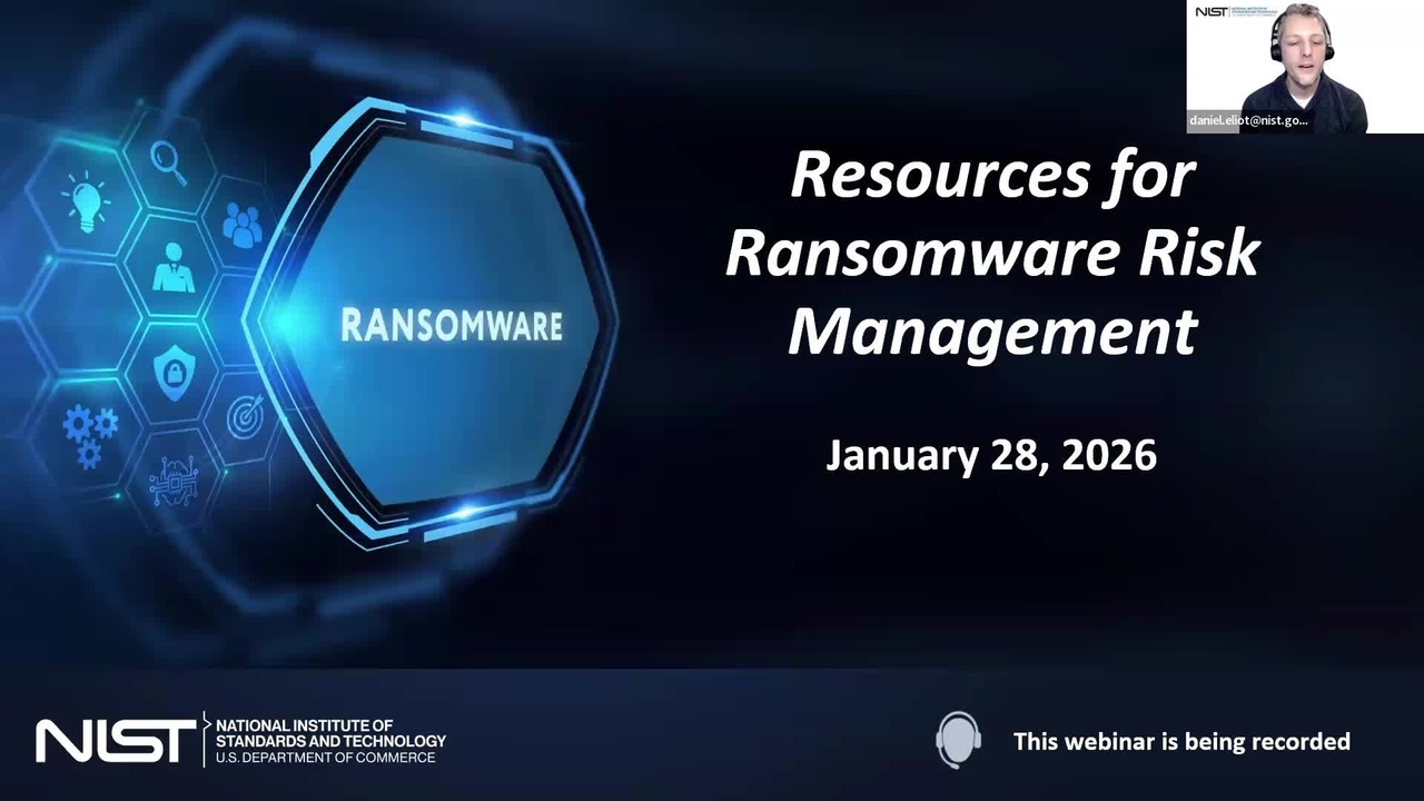 Resources for Ransomware Risk Management
