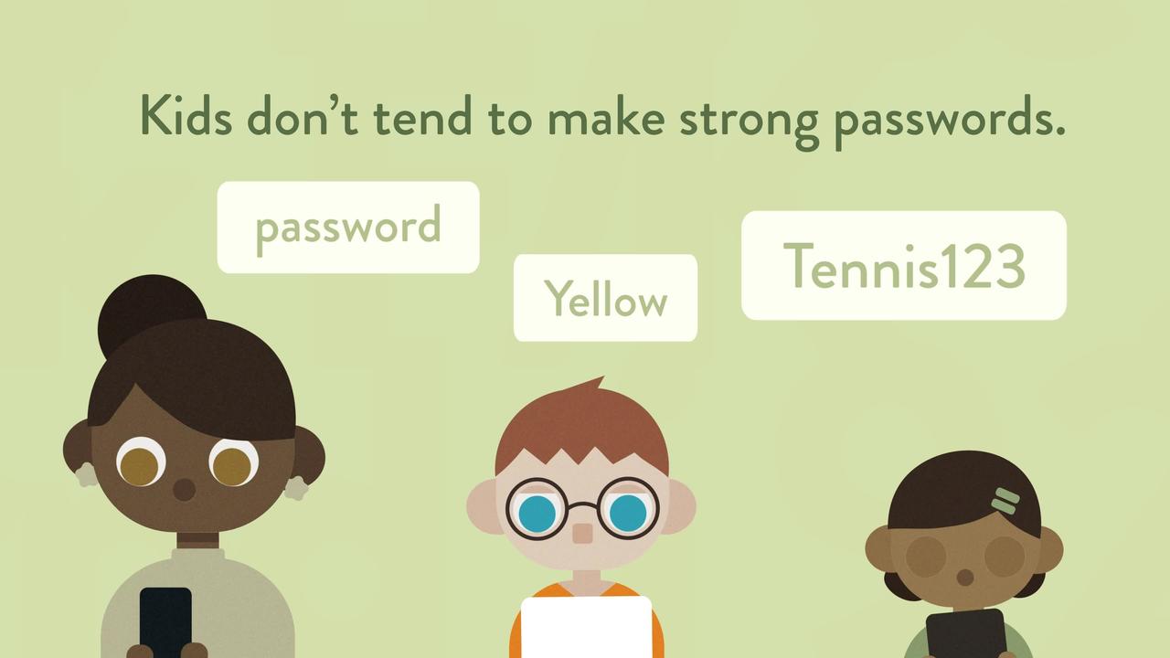 How Good Are Kids at Making Passwords?