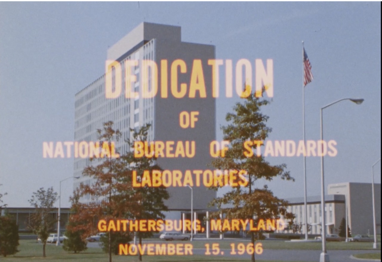 Dedication Ceremony of the NIST (NBS) Campus