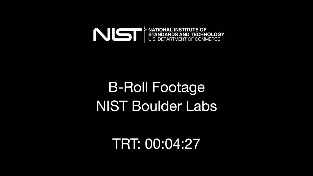 NIST Boulder b-roll 