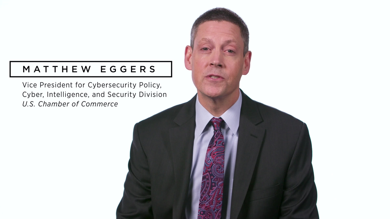 Matthew Eggers, U.S. Chamber of Commerce, on the Cybersecurity Framework