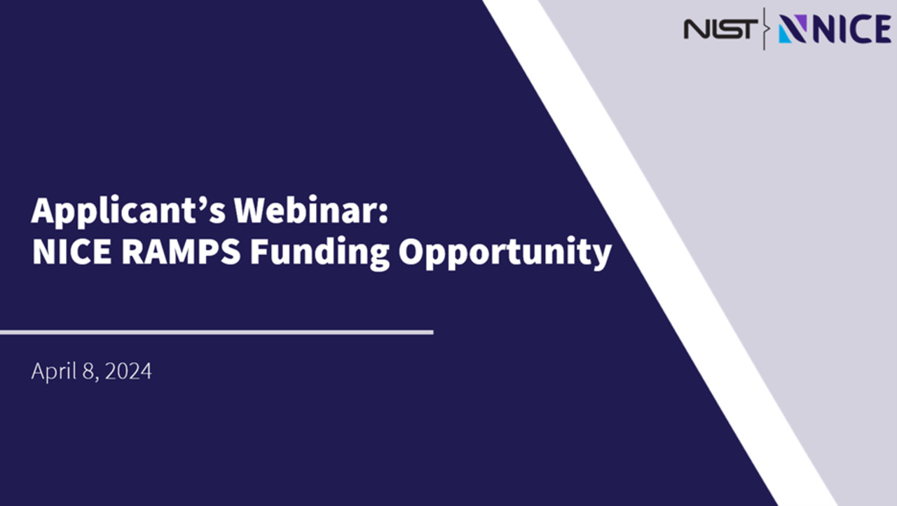 2024 RAMPS Applicant's Webinar