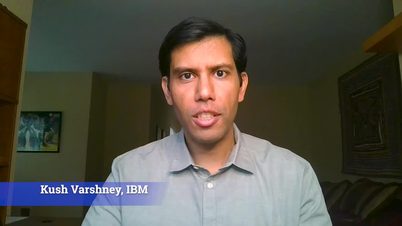 Video Statement by IBM's Kush Varshney about the NIST AI Risk Management Framework (AI RMF 1.0)