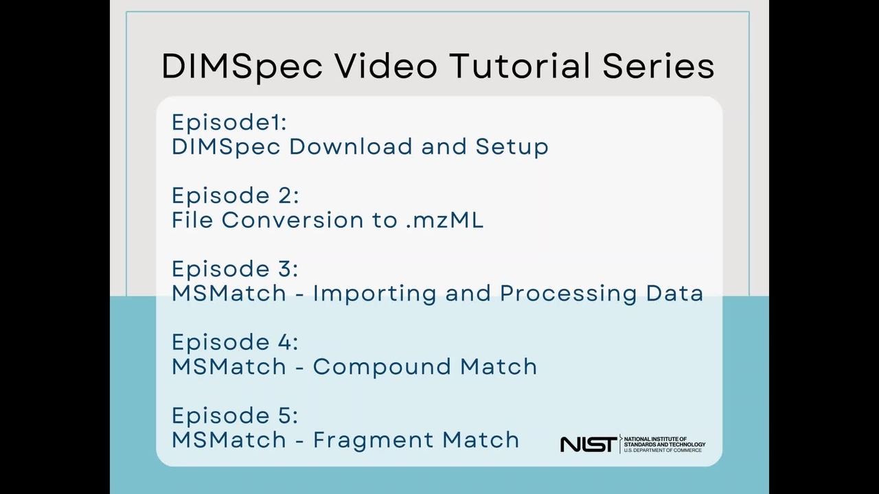 DIMSpec Video Tutorial Series Episode 1: DIMSpec Download and Setup