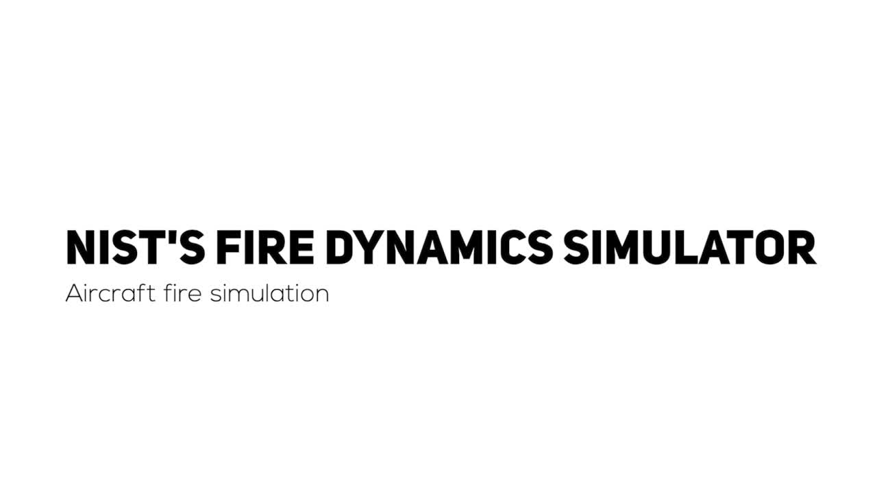 Aircraft fire simulation