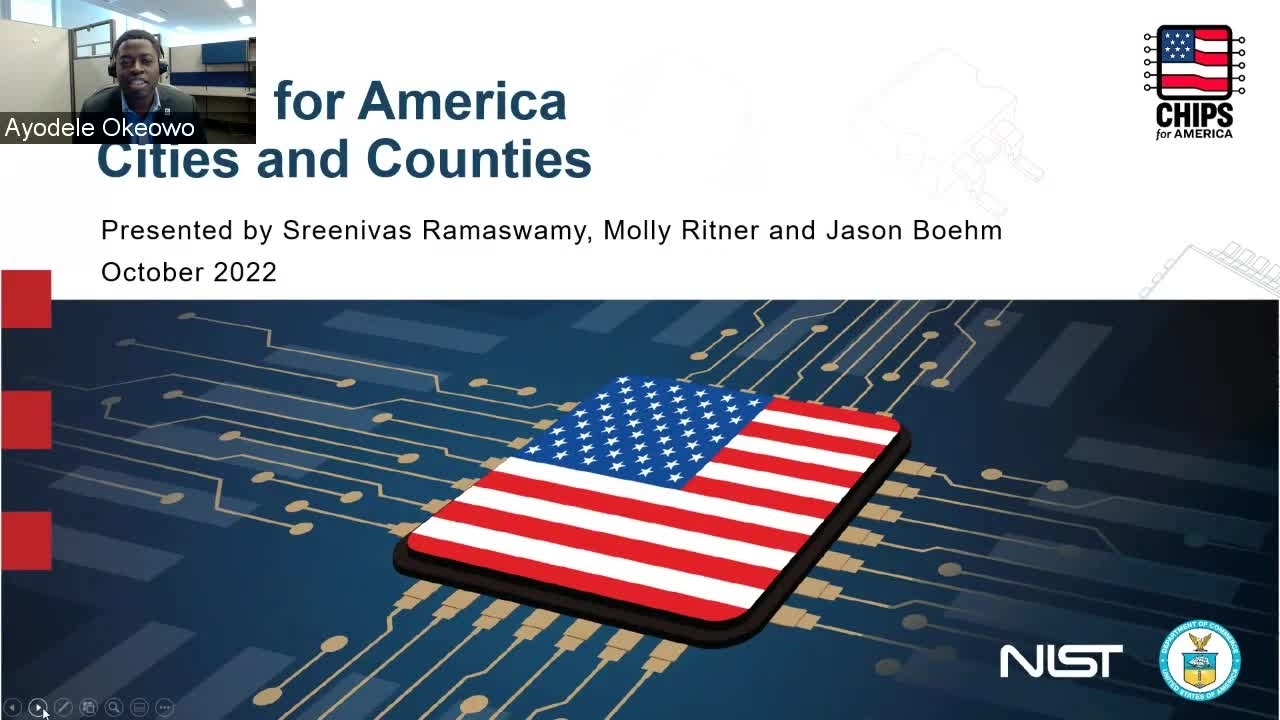 CHIPS for America Strategy Paper Briefing – Cities and Counties