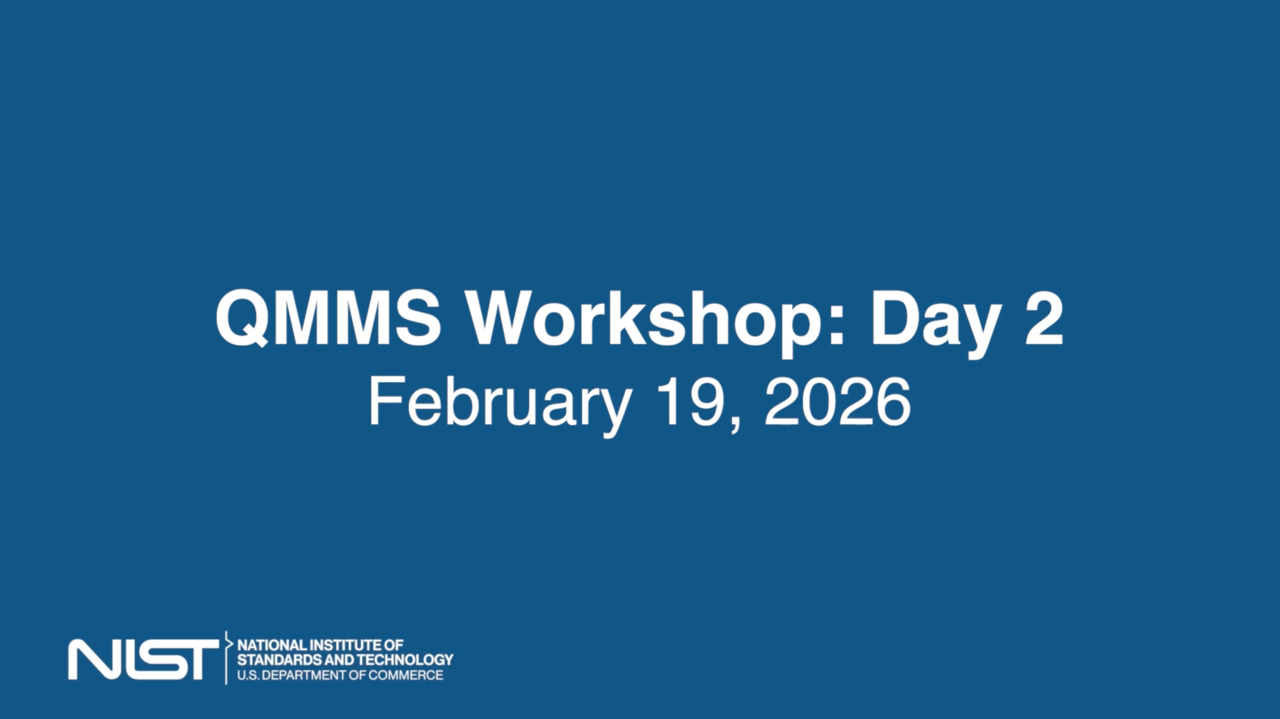 QMMS Workshop 2026: Day 2