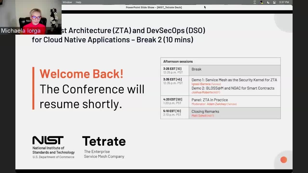 ZTA and DevSecOps for Cloud Native Applications (virtual) - Day 2 (Video 5)