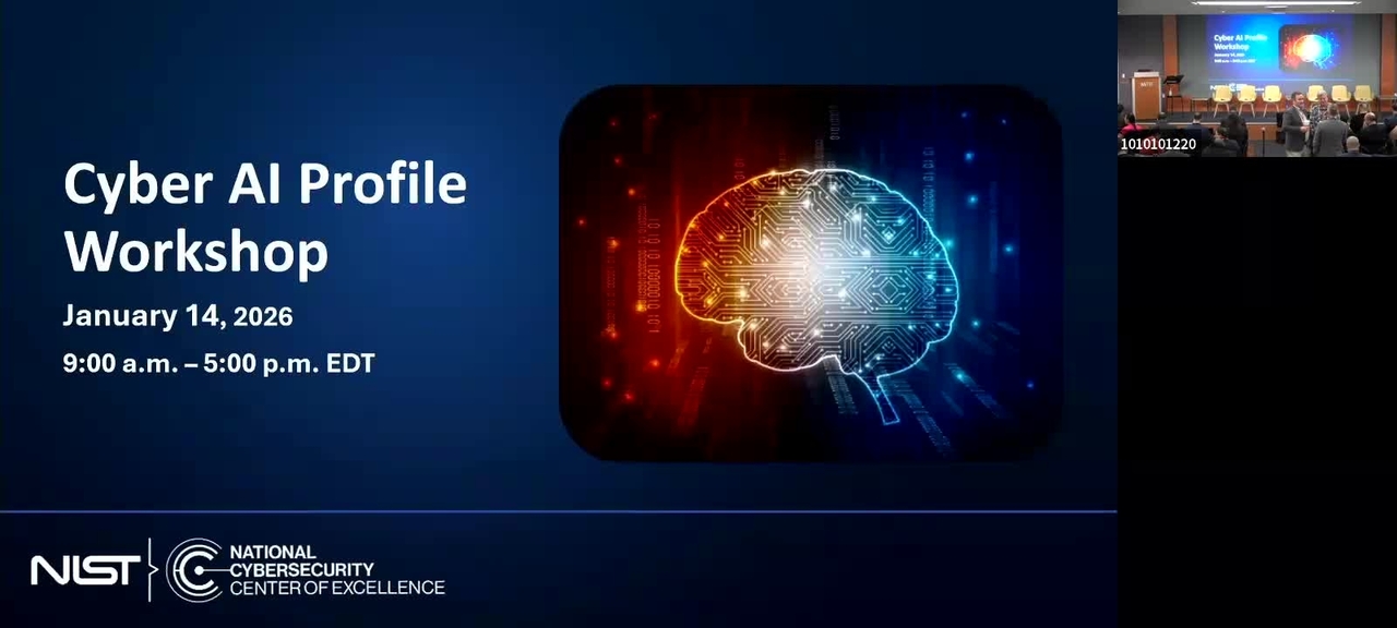 NIST Cyber AI Profile Workshop #2