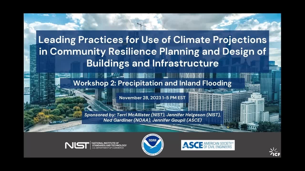 Introduction - Workshop 2: Rain-Driven and Inland Flooding