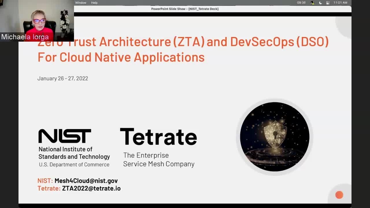 ZTA and DevSecOps for Cloud Native Applications (virtual) - Day 2 (Video 1)