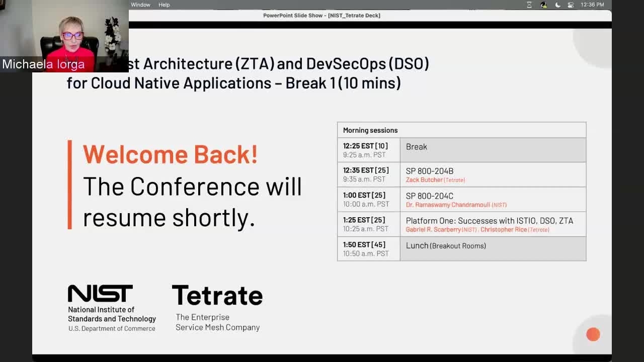 ZTA and DevSecOps for Cloud Native Applications (virtual) - Day 2 (Video 3)