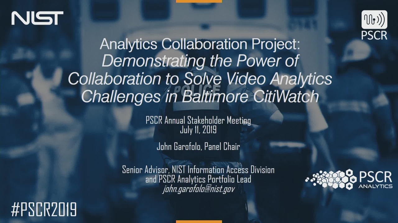 Demonstrating the Power of Collaboration to Solve Video Analytics Challenges