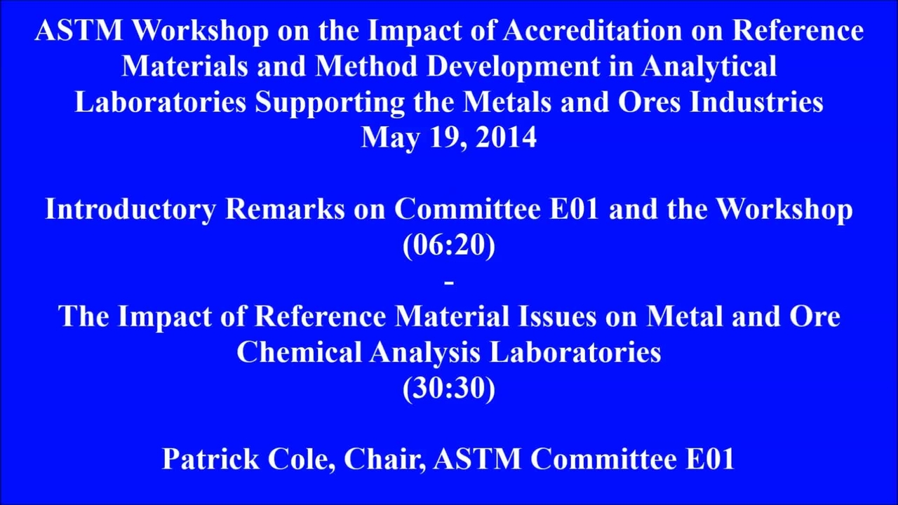 Introductions and E01 Presentation
