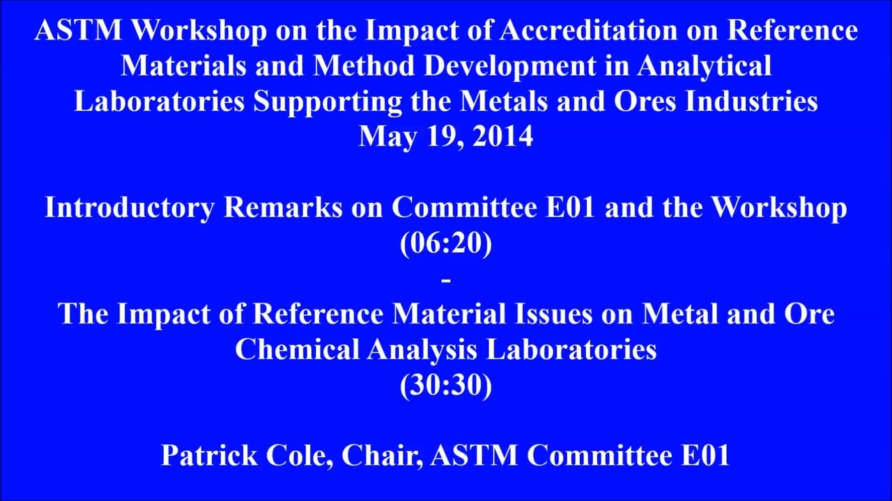 Introductions and E01 Presentation