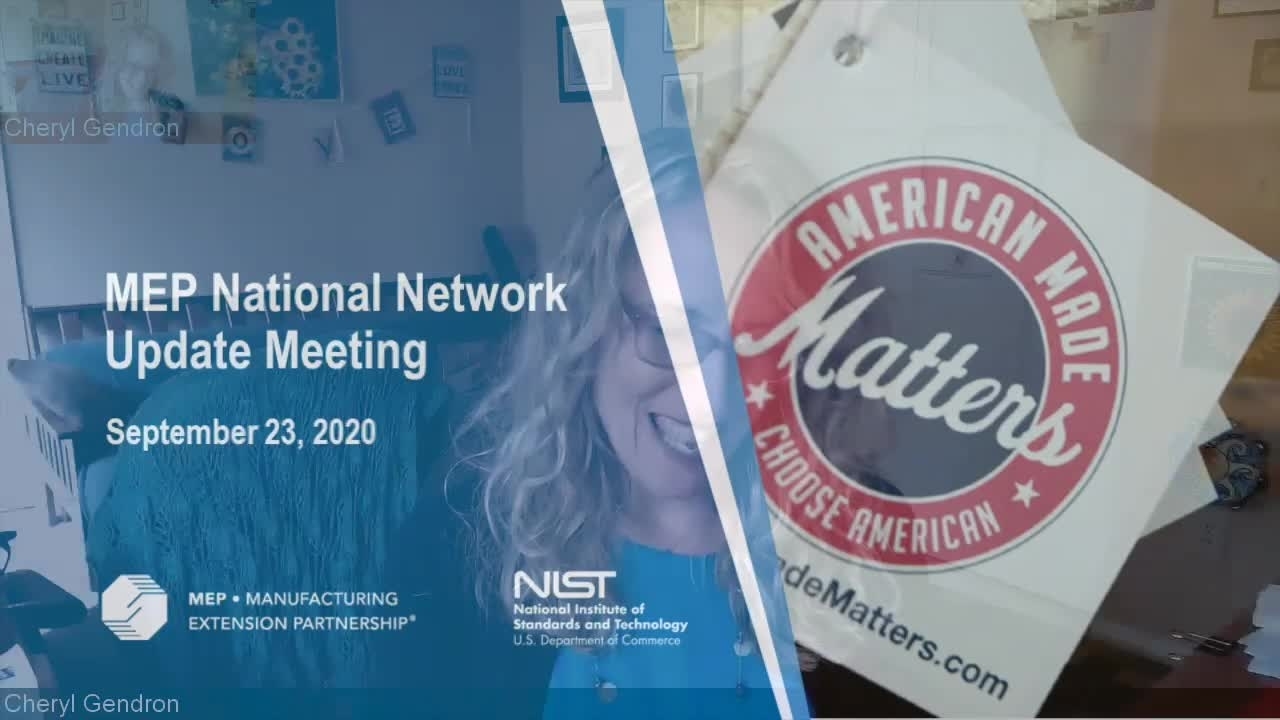 MEP National Network Update Meeting September 23, 2020