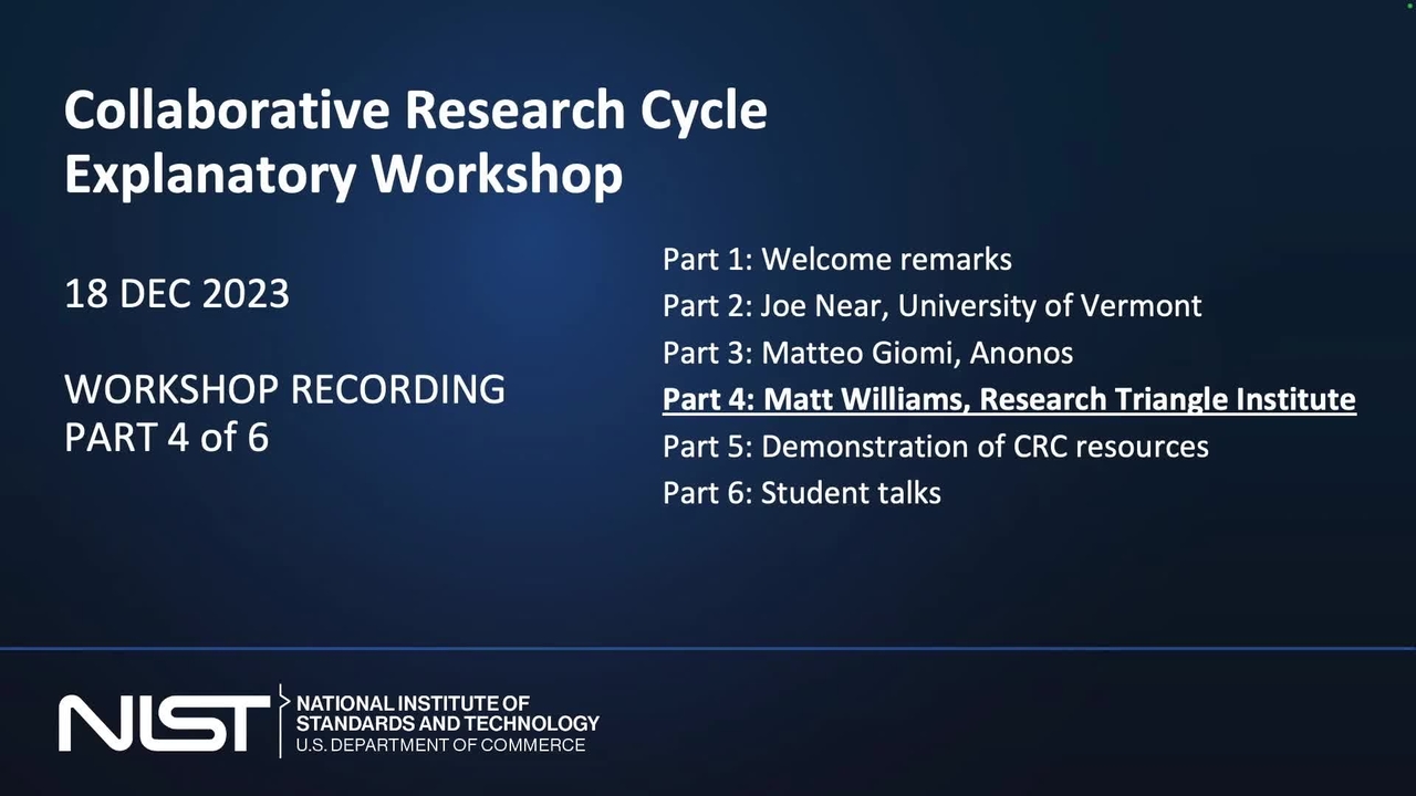 Collaborative Research Cycle Workshop - (Pseudo-Bayesian) Inference for Complex Survey Data